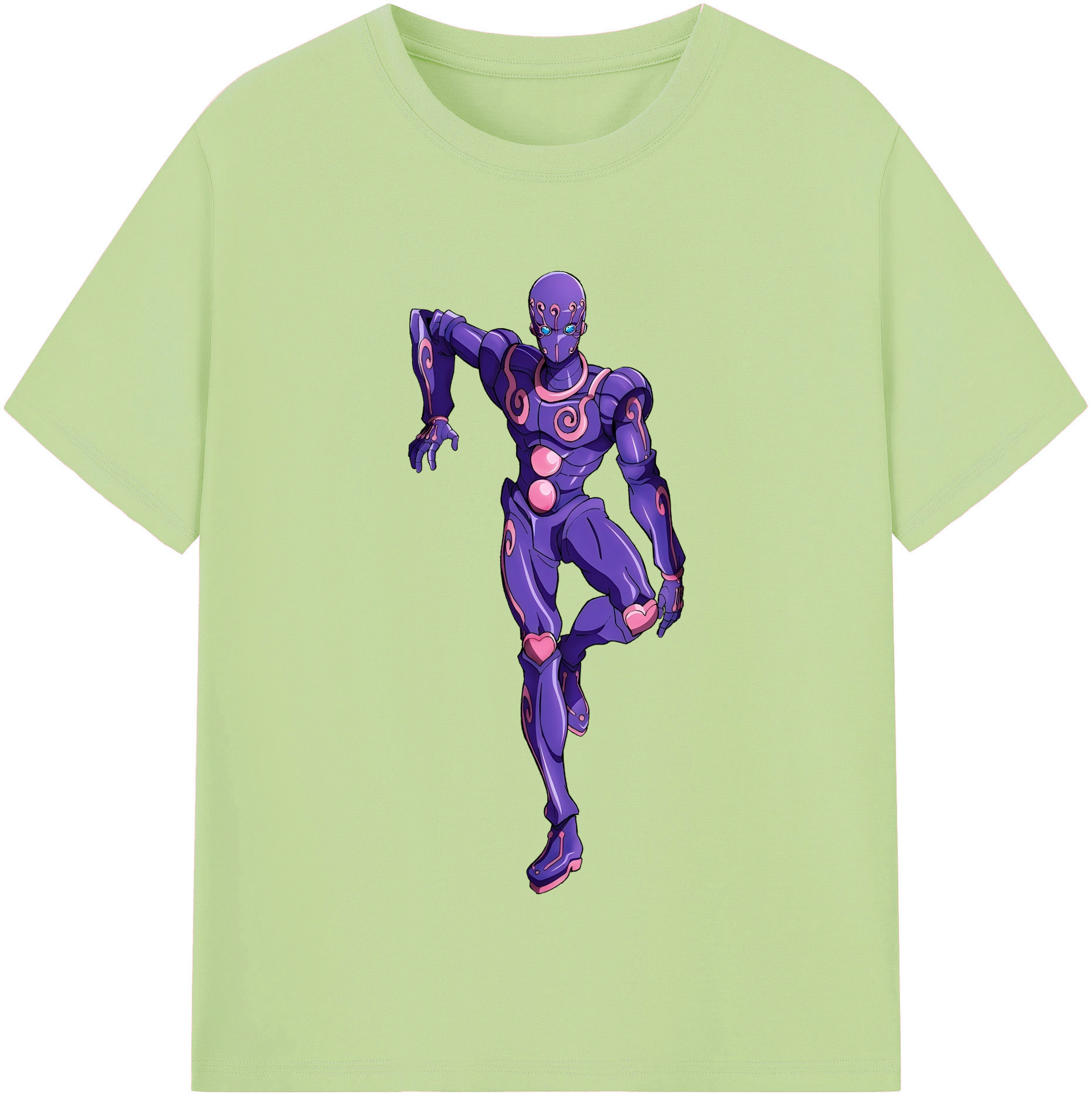 （画像用） ジョジョの奇妙な冒険 JoJo's Bizarre Adventure 綿100％半袖Tシャツ（フロントプリント）